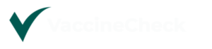 VaccineCheck Logo white