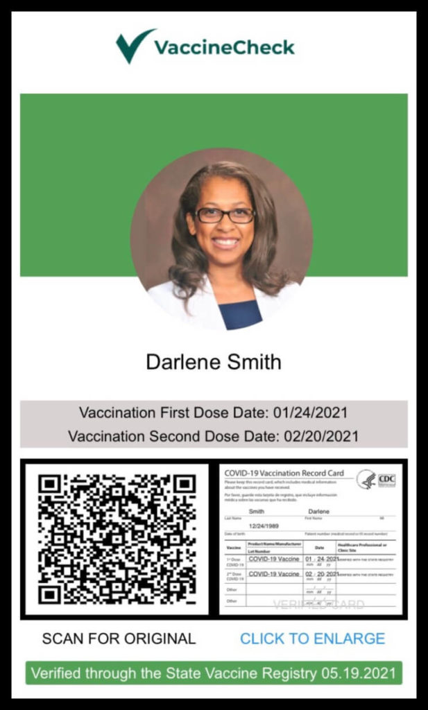 Accept VC Digital Vaccine Card At Your Location VaccineCheck us
